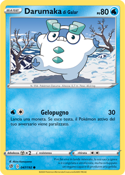 Darumaka di Galar 047/192 NM (ITA)