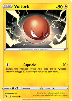 Voltorb 056/192 NM (ITA)