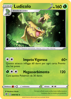 Ludicolo 009/192 NM (ITA)