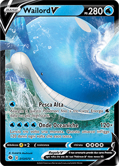 Wailord-V 013/073 NM (ITA)