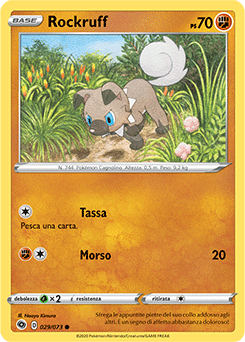 Rockruff 029/073 Reverse NM (ITA)