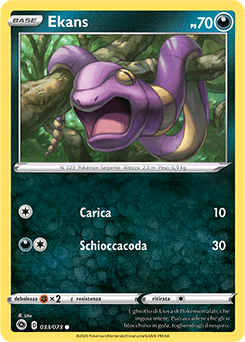 Ekans 033/073 Reverse NM (ITA)