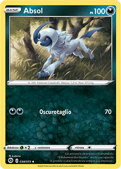 Absol 038/073 Reverse NM (ITA)