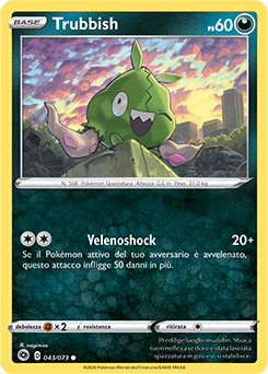Trubbish 043/073 Reverse NM (ITA)