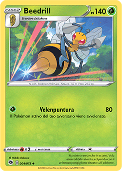 Beedrill 004/073 Reverse NM (ITA)