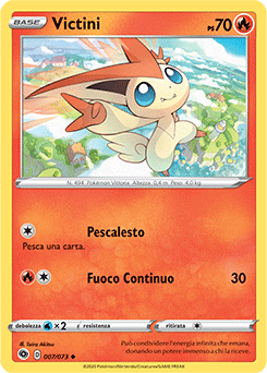 Victini 007/073 Reverse NM (ITA)