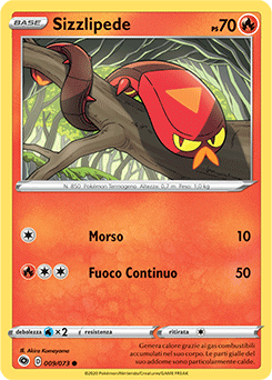 Sizzlipede 009/073 NM (ITA)