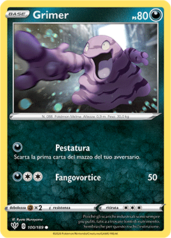 Grimer 100/189 Reverse NM (ITA)