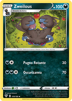 Zweilous 109/189 Reverse NM (ITA)