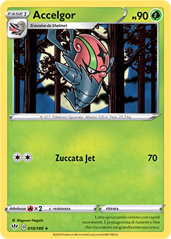 Accelgor 010/189 Reverse NM (ITA)