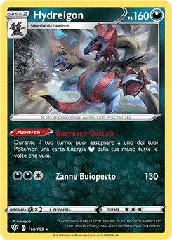 Hydreigon 110/189 Reverse NM (ITA)