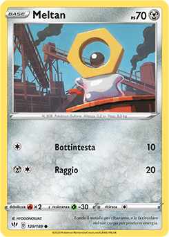 Meltan 129/189 Reverse NM (ITA)