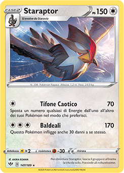 Staraptor 147/189 NM (ITA)