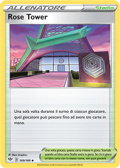 Rose Tower 169/189 Reverse NM (ITA)
