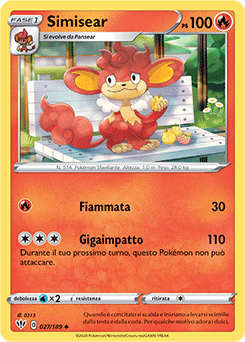 Simisear 027/189 NM (ITA)