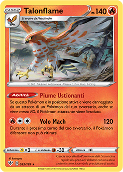 Talonflame 032/189 NM (ITA)