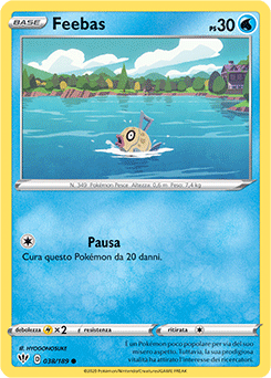 Feebas 038/189 Reverse NM (ITA)
