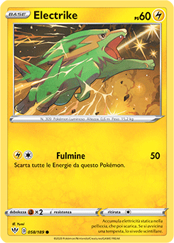 Electrike 058/189 Reverse NM (ITA)