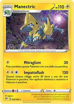 Manectric 059/189 NM (ITA)