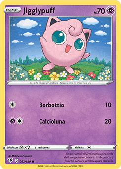 Jigglypuff 067/189 Reverse NM (ITA)