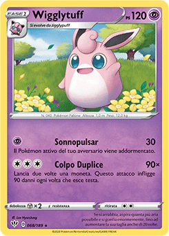 Wigglytuff 068/189 Reverse NM (ITA)