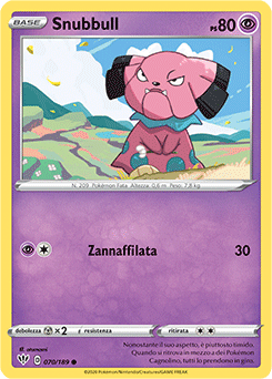 Snubbull 070/189 Reverse NM (ITA)