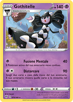 Gothitelle 075/189 Reverse NM (ITA)