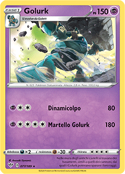 Golurk 077/189 NM (ITA)