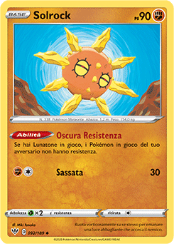 Solrock 092/189 NM (ITA)