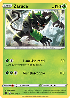 Zarude 16/73 Reverse NM (ITA)