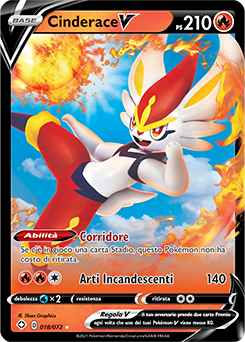 Cinderace-V 18/73 NM (ITA)