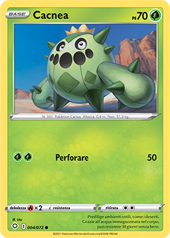 Cacnea 04/73 Reverse NM (ITA)