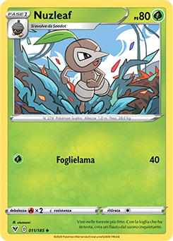 Nuzleaf 011/185 NM (ITA)