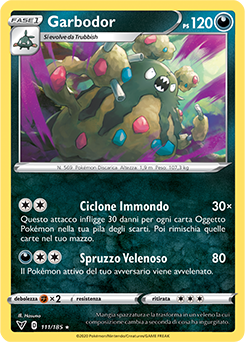 Garbodor 111/185 Reverse NM (ITA)