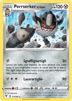 Perrserker di Galar 113/185 Reverse NM (ITA)