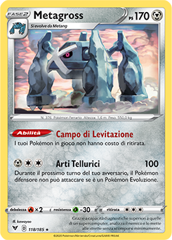 Metagross 118/185 Reverse NM (ITA)