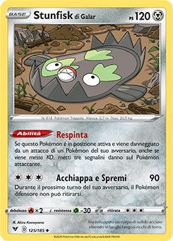 Stunfisk di Galar 125/185 NM (ITA)