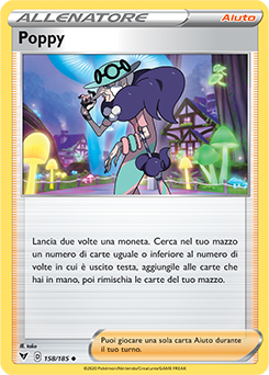 Poppy 158/185 Reverse NM (ITA)