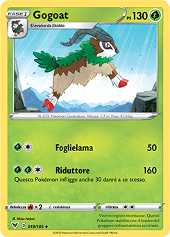 Gogoat 018/185 Reverse NM (ITA)