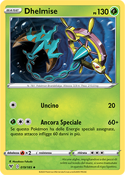 Dhelmise 019/185 Reverse NM (ITA)