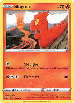 Slugma 027/185 Reverse NM (ITA)