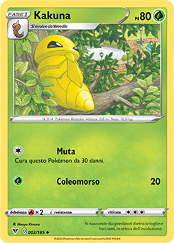 Kakuna 002/185 Reverse NM (ITA)