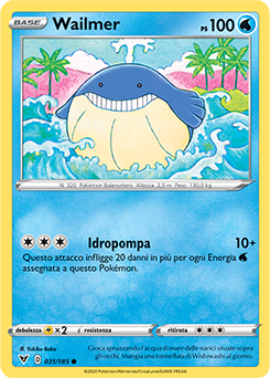 Wailmer 031/185 NM (ITA)