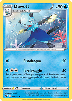 Dewott 034/185 NM (ITA)