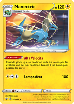 Manectric 052/185 NM (ITA)
