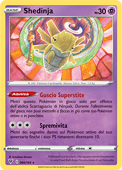 Shedinja 066/185 NM (ITA)