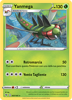 Yanmega 007/185 NM (ITA)