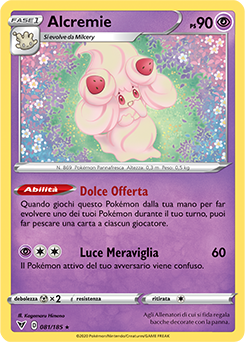Alcremie 081/185 Reverse NM (ITA)