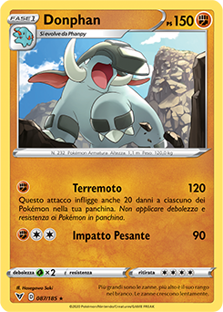 Donphan 087/185 NM (ITA)