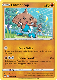 Hitmontop 088/185 NM (ITA)